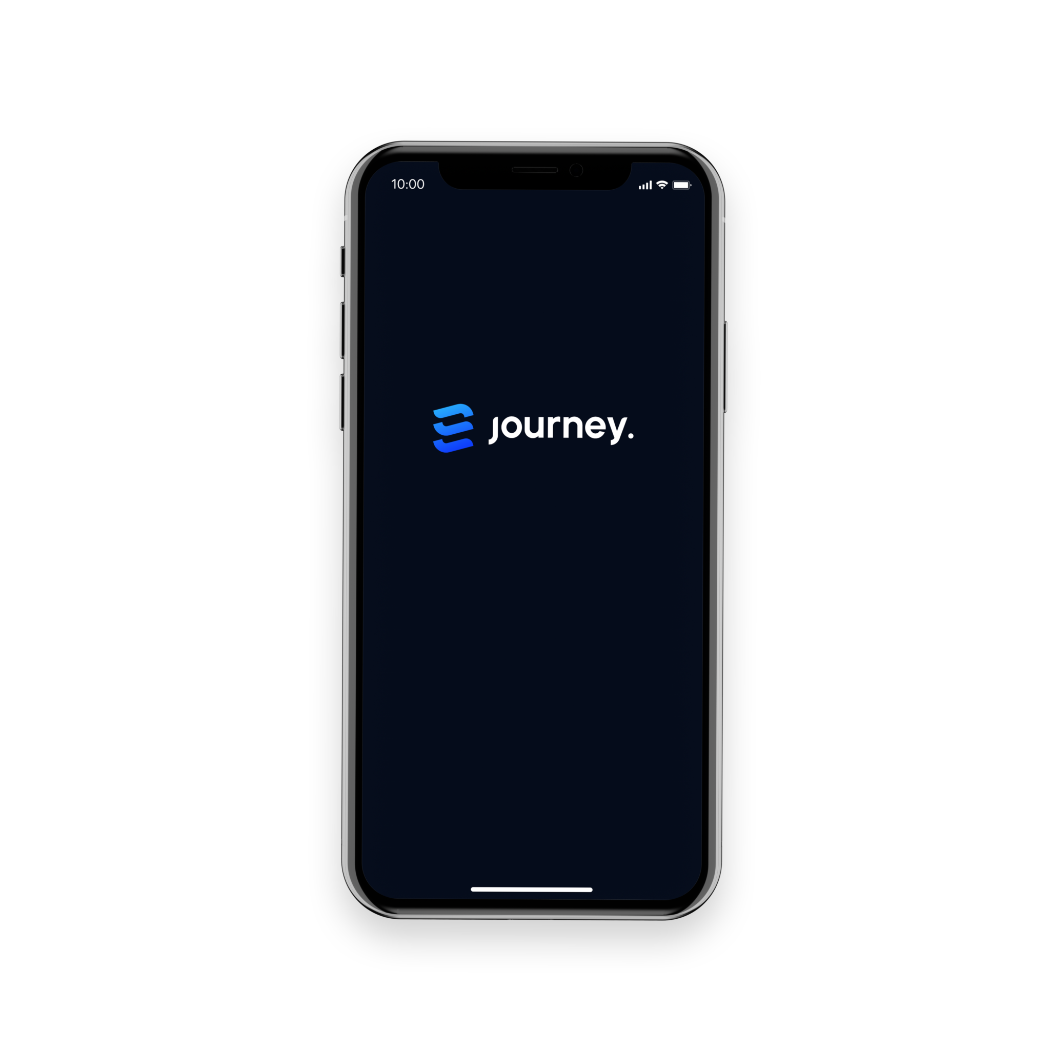 Screenshot of Journy app